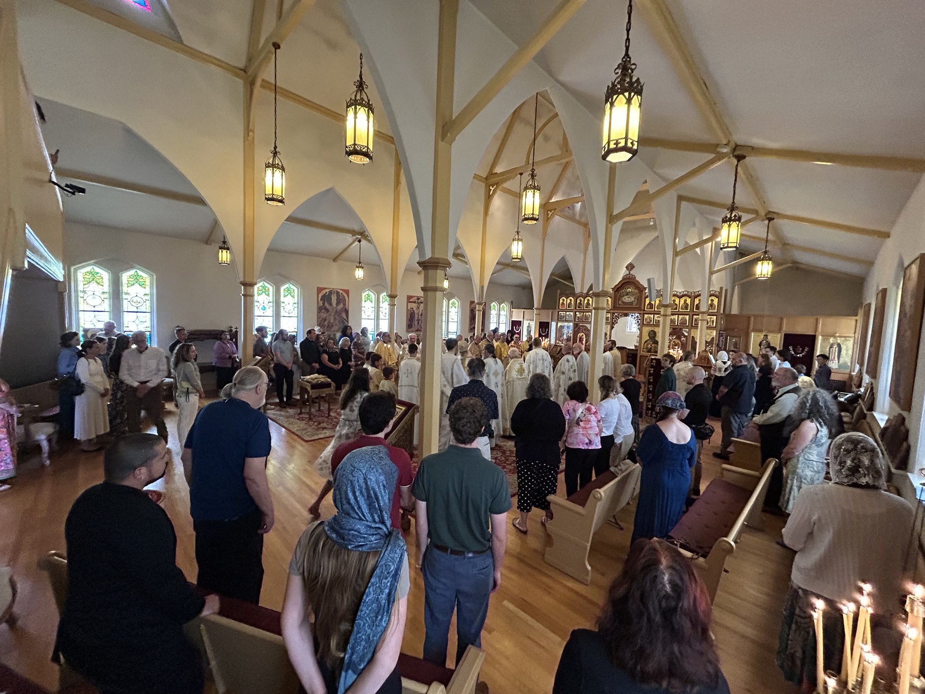 Wide view of the 2025 diocesan convention in Boston