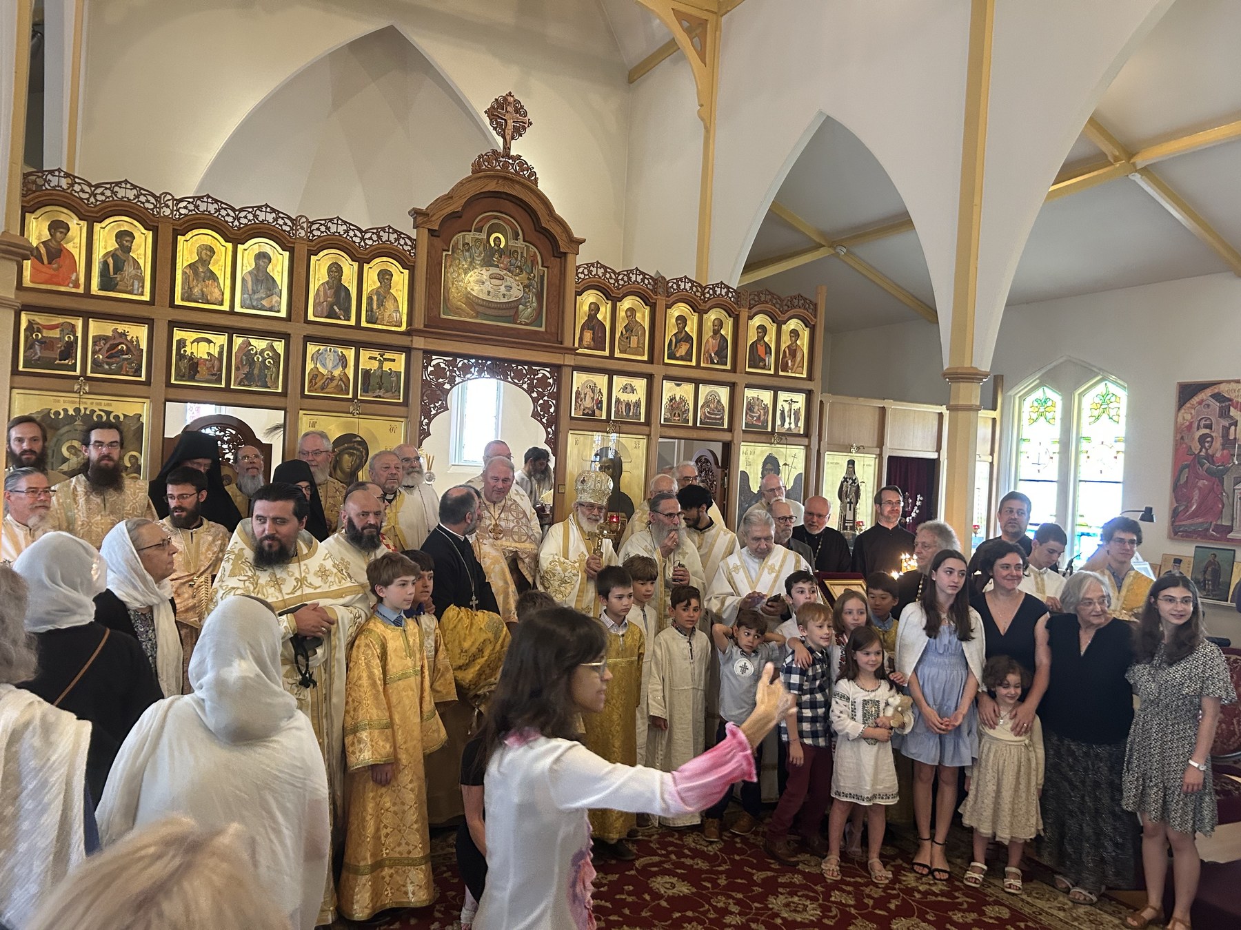 Clergy, families, and delegates gathered during the 2025 diocesan convention in Boston