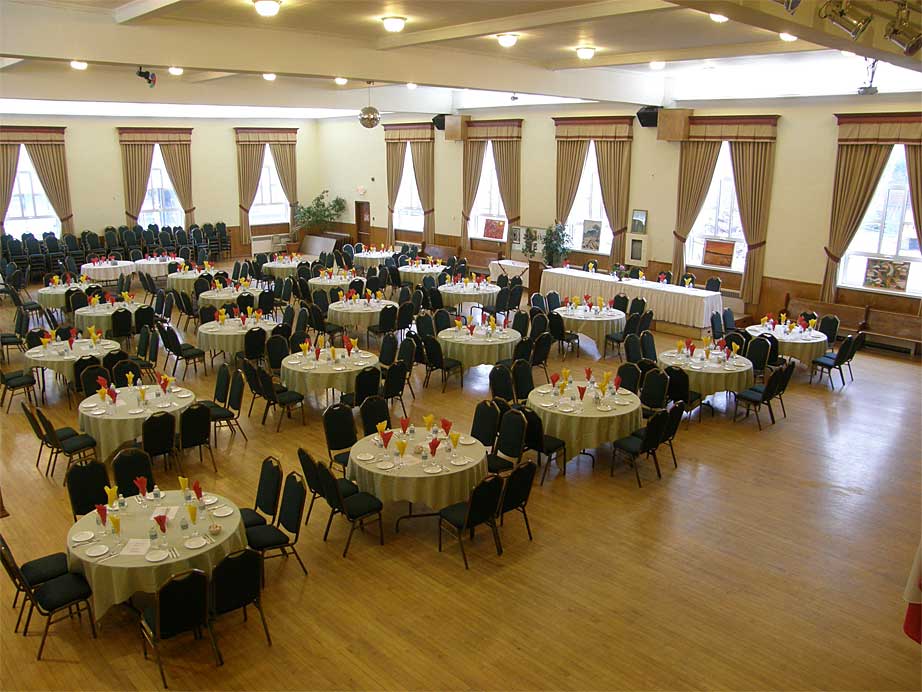Cathedral hall — elegant event space
